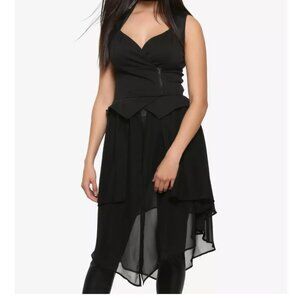 Black Disney Her Universe Maleficent Dress/ Hot Topic Exclusive Size 0